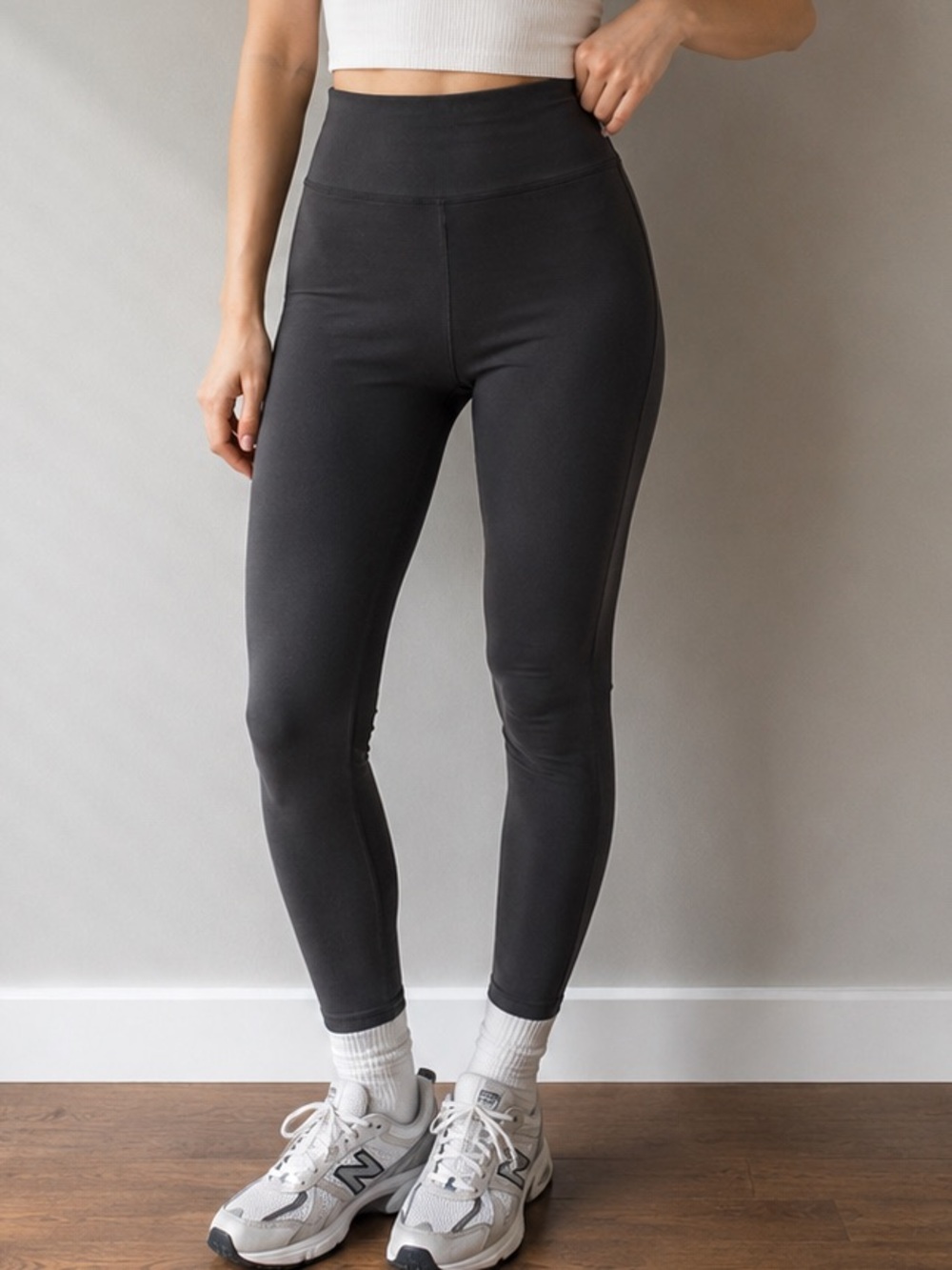 PINK Victoria’s Secret Black High Rise Leggings Size M